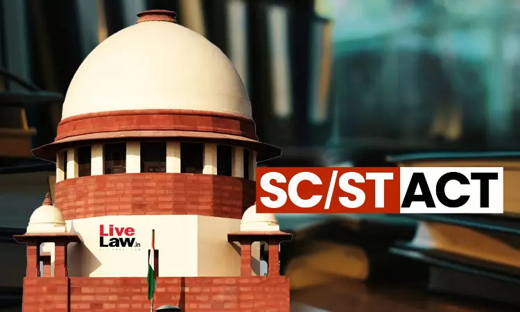 Supreme Court Ruling: Insult Without Intent to Humiliate Caste Not an Offence Under SC/ST Act Supreme Court Ruling: Insult Without Intent to Humiliate Caste Not an Offence Under SC/ST Act